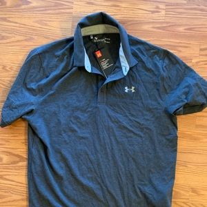 Men’s Under Armour heat gear golf polo NWT large L